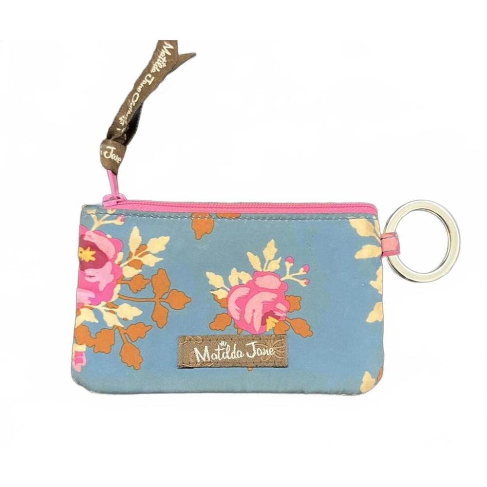 Matilda Jane Floral‎ Cardholder Keychain Wallet